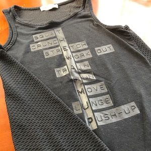 Jessica Simpson Workout Tank